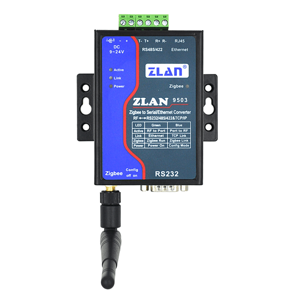 ZigBee to Serial Port, RS232/RS485/RS422 Serial Port to